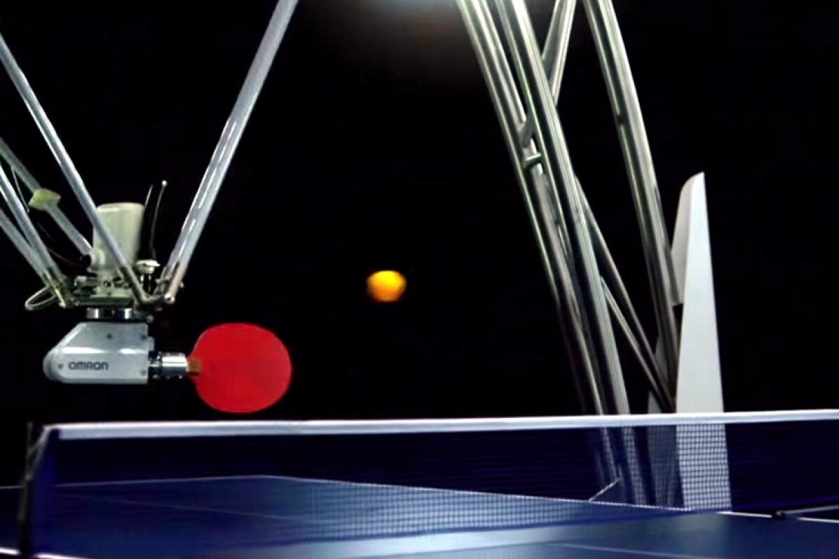 Pingpong playing robot unveiled in Japan