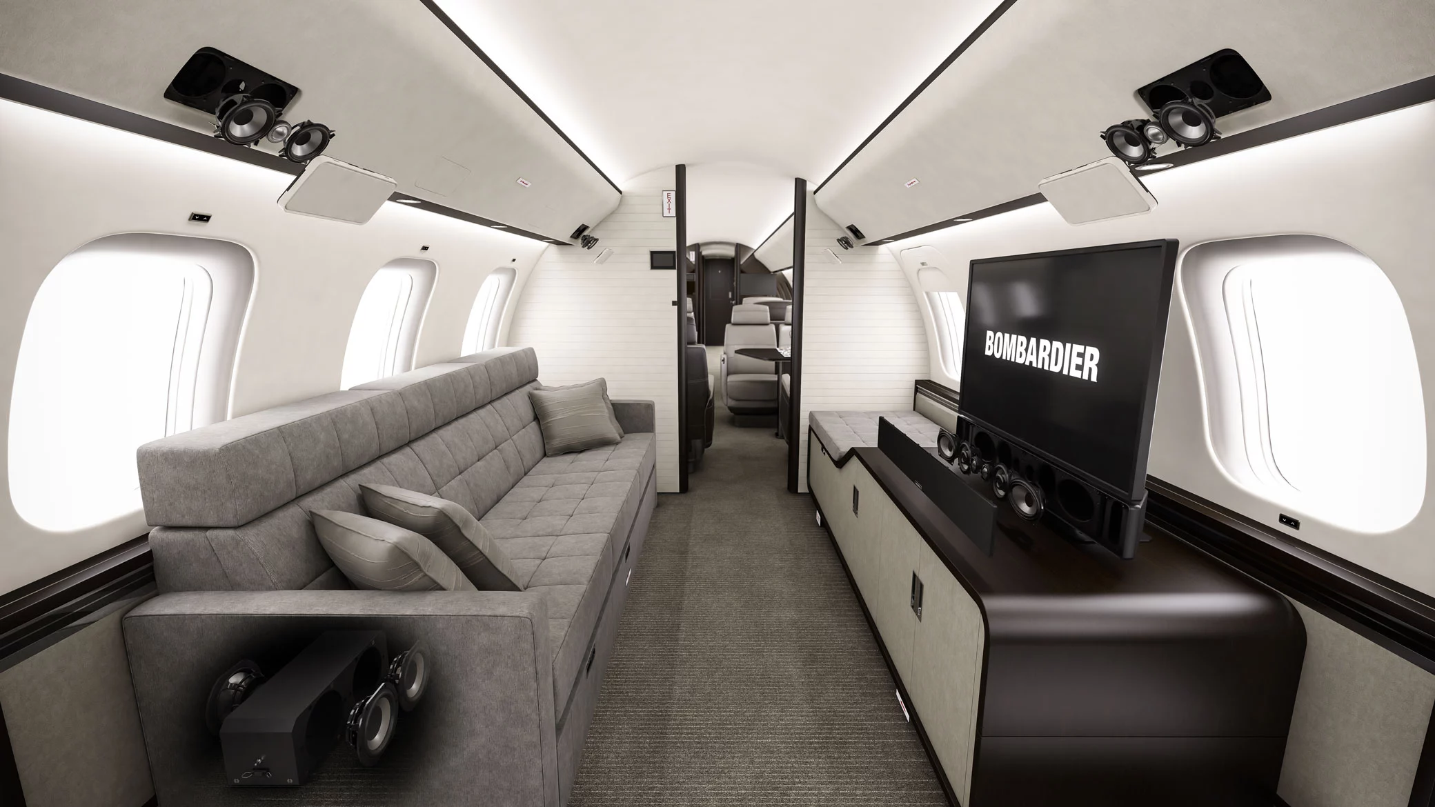 The Global 8000 entertainment center