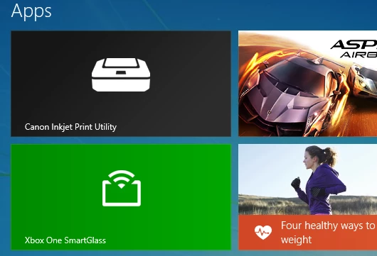 Your printer may or may not come with a Modern app