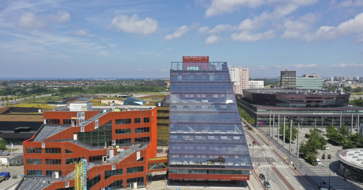 Sustainable timber tower Fyrtornet rises in Malmö