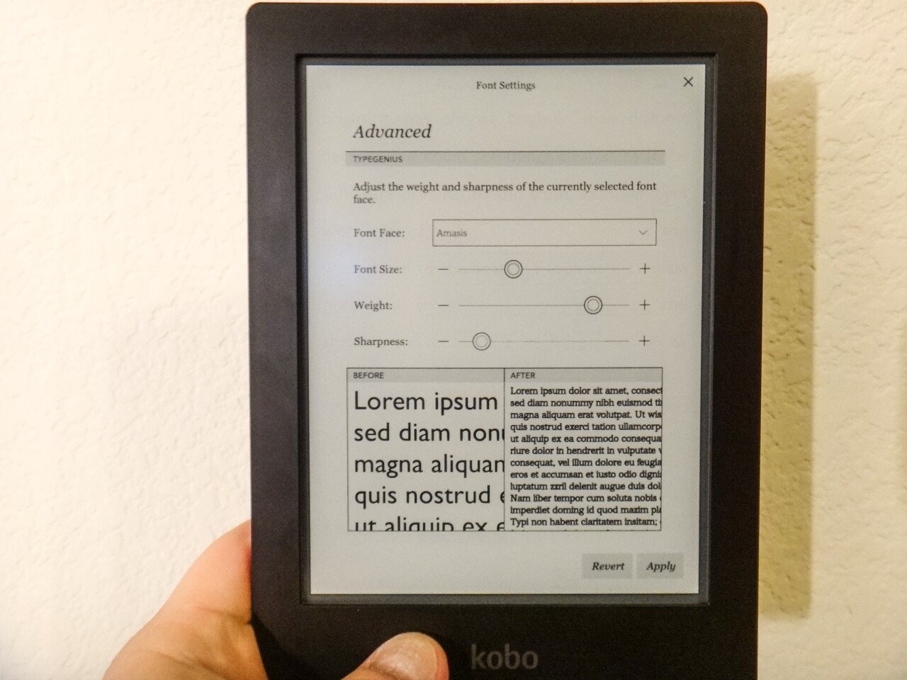 Review Kobo Aura HD ereader