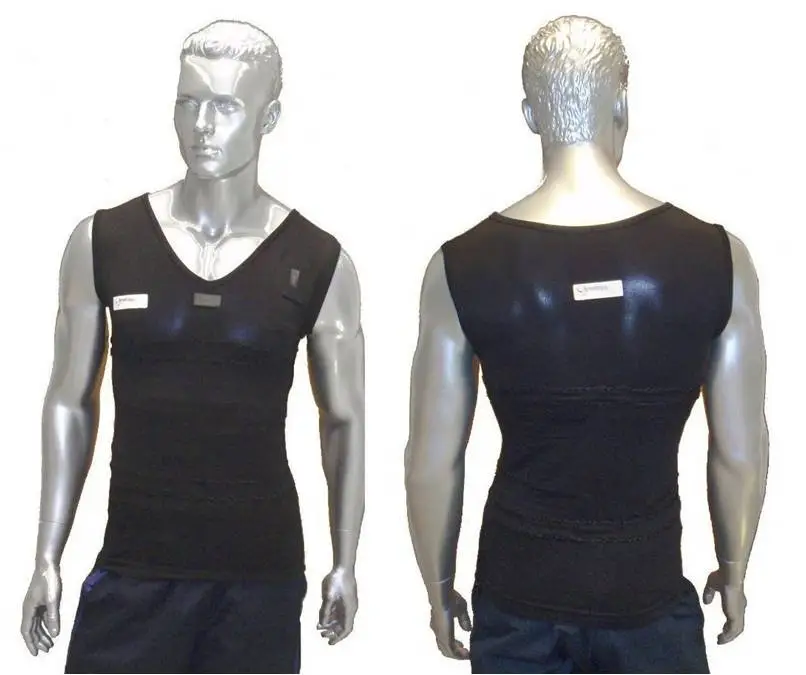 The Chronius project has developed a T-shirt fitted with sensors to monitor patients with chronic diseases