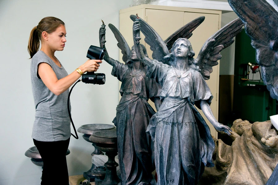 The Go!SCAN 3D scanner can generate accurate digital models of real world objects simply and quickly