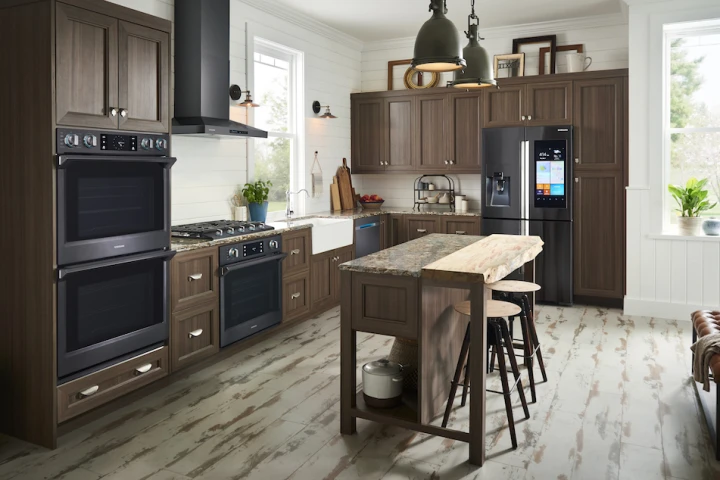 Samsung has announced a new line of built-in smart kitchen appliances