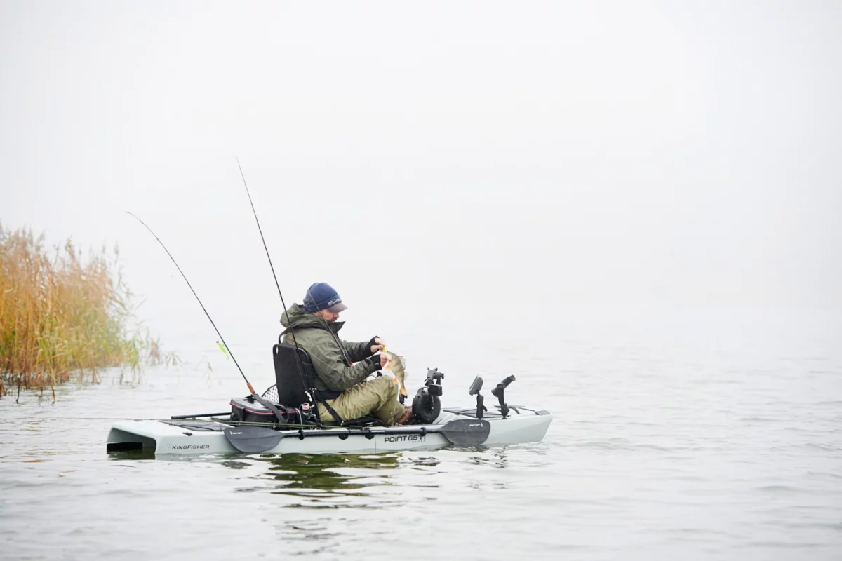 The KingFisher comes apart for transport and storage