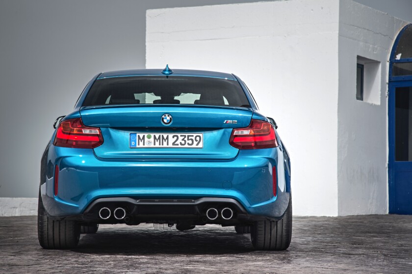 The rear axle sub-frame if the M2 is bolted directly to the body for added strength