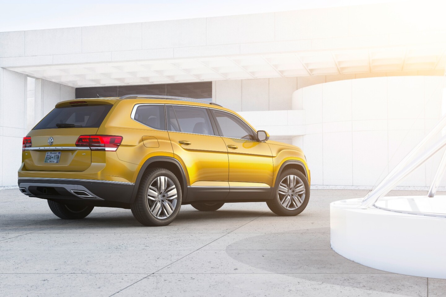 As with other VW models, premium audio in the 2018 VW Atlas will be from Fender