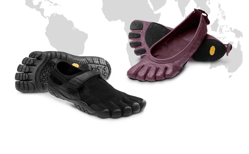 Vibram's Five Fingers microshoes: barefoot lite.
