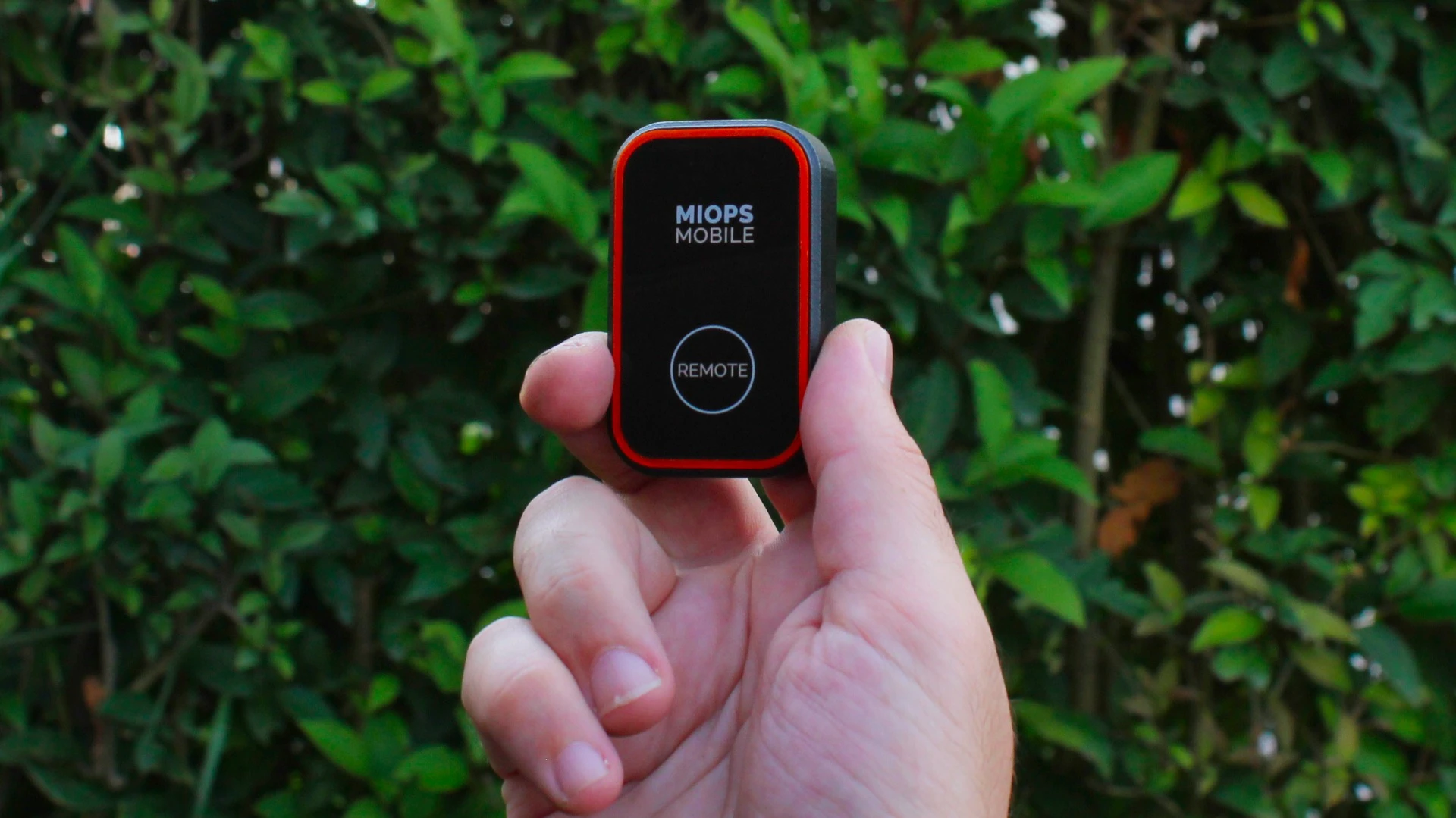 The Miops Mobile is considerably sleeker than some camera remotes