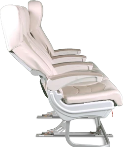 Brice Seating's pre-reclined B3100 Featherweight Super Light standard position is static at a more comfortable angle (Credit: Brice Seating)