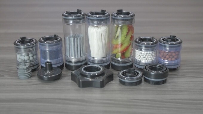 The Enhancement Module adds flavor to your water