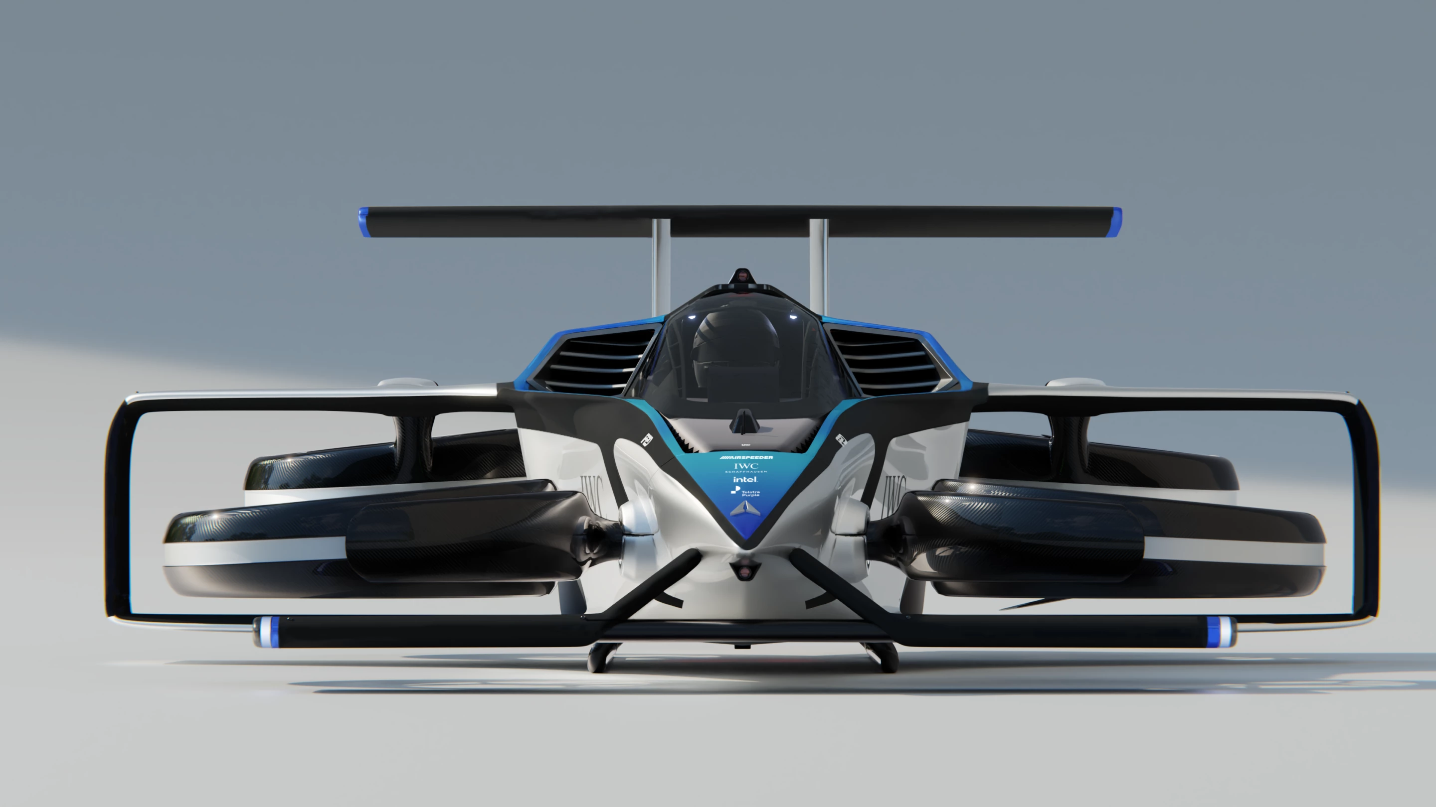 Clearly inspired by a Formula One race car, the Airspeeder Mk4 is reported to have a top speed of 360 km/h