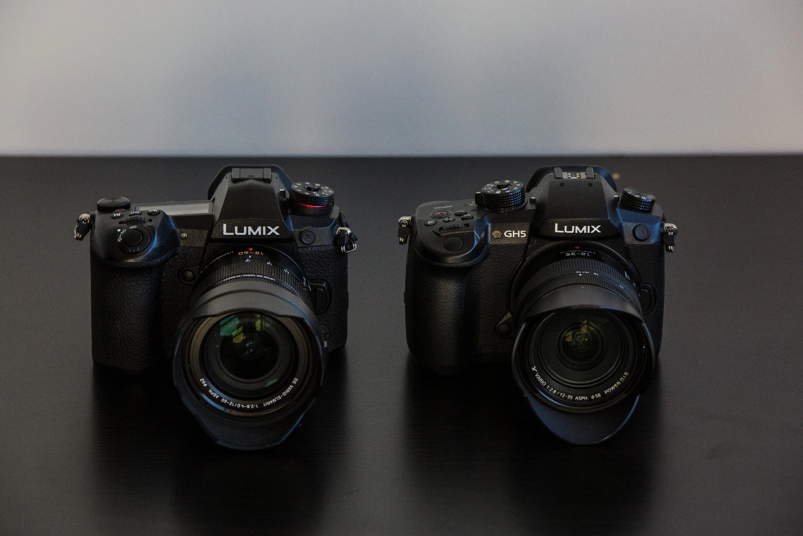 Left: G9. Right: GH5.