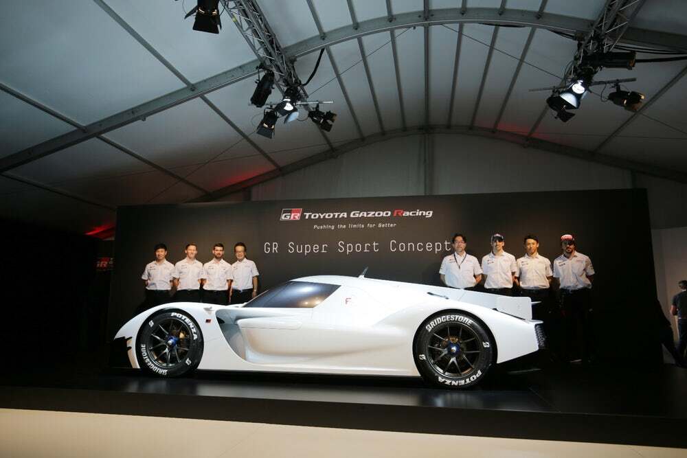 Toyota showed the GR Super Sport Concept at the 2018 Tokyo Auto Salon and again at Le Mans