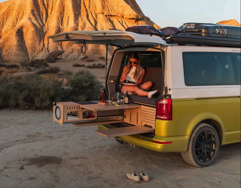 The new Campboks packs the features of a fully equipped camper within an easily installed/removed module