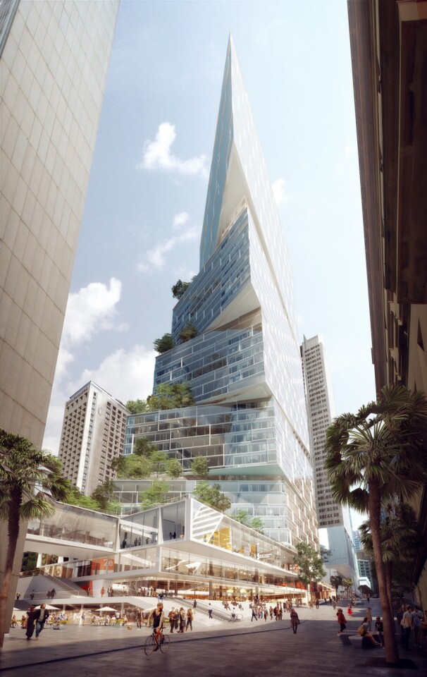 Quay Quarter Tower will be split into five different sections