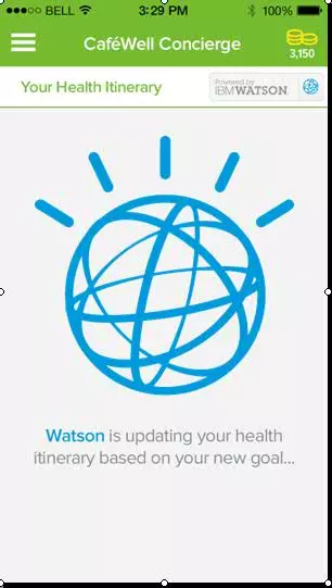 CaféWell Concierge is a cognitive application powered by Watson to help people make health choices (Photo: IBM)