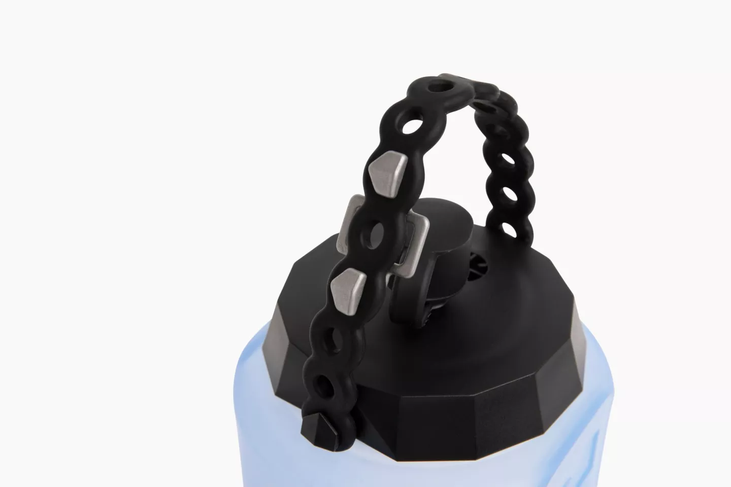 The Infinity Tool started out as a Superloop handle for MODL's bottle, and the notch on the bottle lid inspired the Studlink for the standalone multitool strap