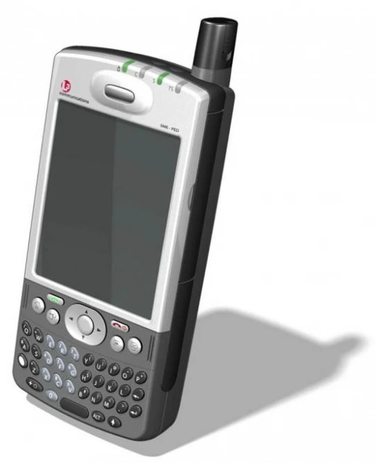 Conceptualized drawing of L-3's Secure Mobile Environment - Portable Electronic Device. The unit will provide users with voice and data communications supporting security levels up to Top Secret, as well as e-mail communications supporting security levels