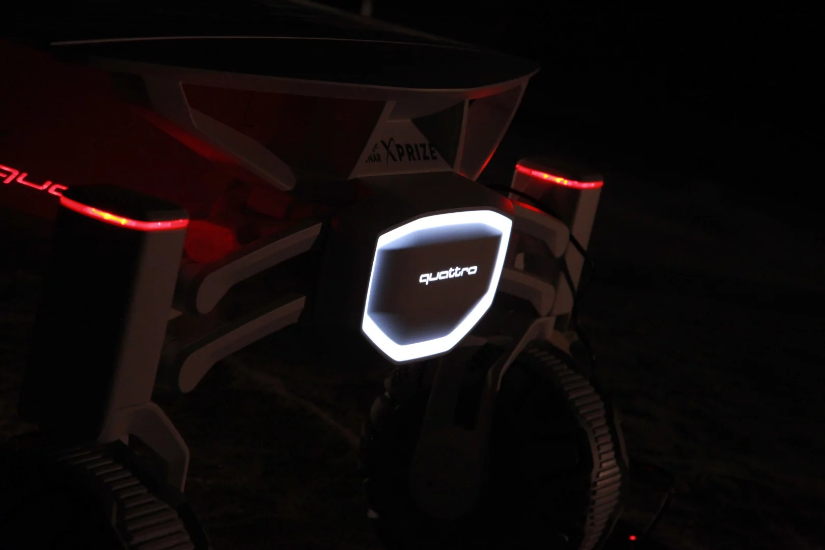 Audi lunar quattro badge