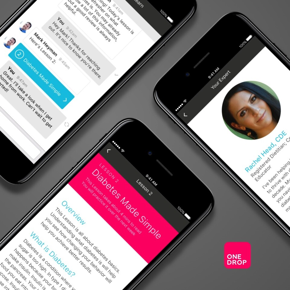 One Drop's Experts program connects diabetes patients with doctors and medical professionals to help answer some of the questions they may have