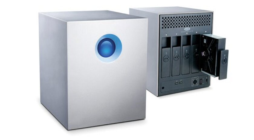 LaCie's 5big Thunderbolt Series external storage unit