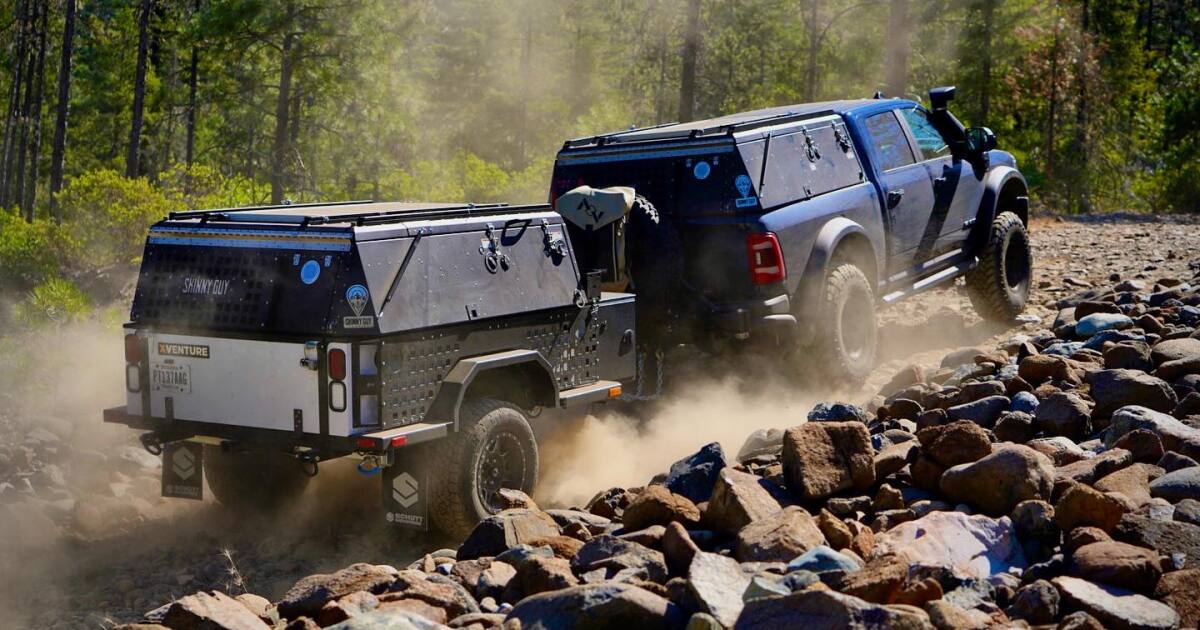 Two innovative RVs unify into go-anywhere Multicamp expander trailer Two innovative RVs unify into go-anywhere Multicamp expander trailer