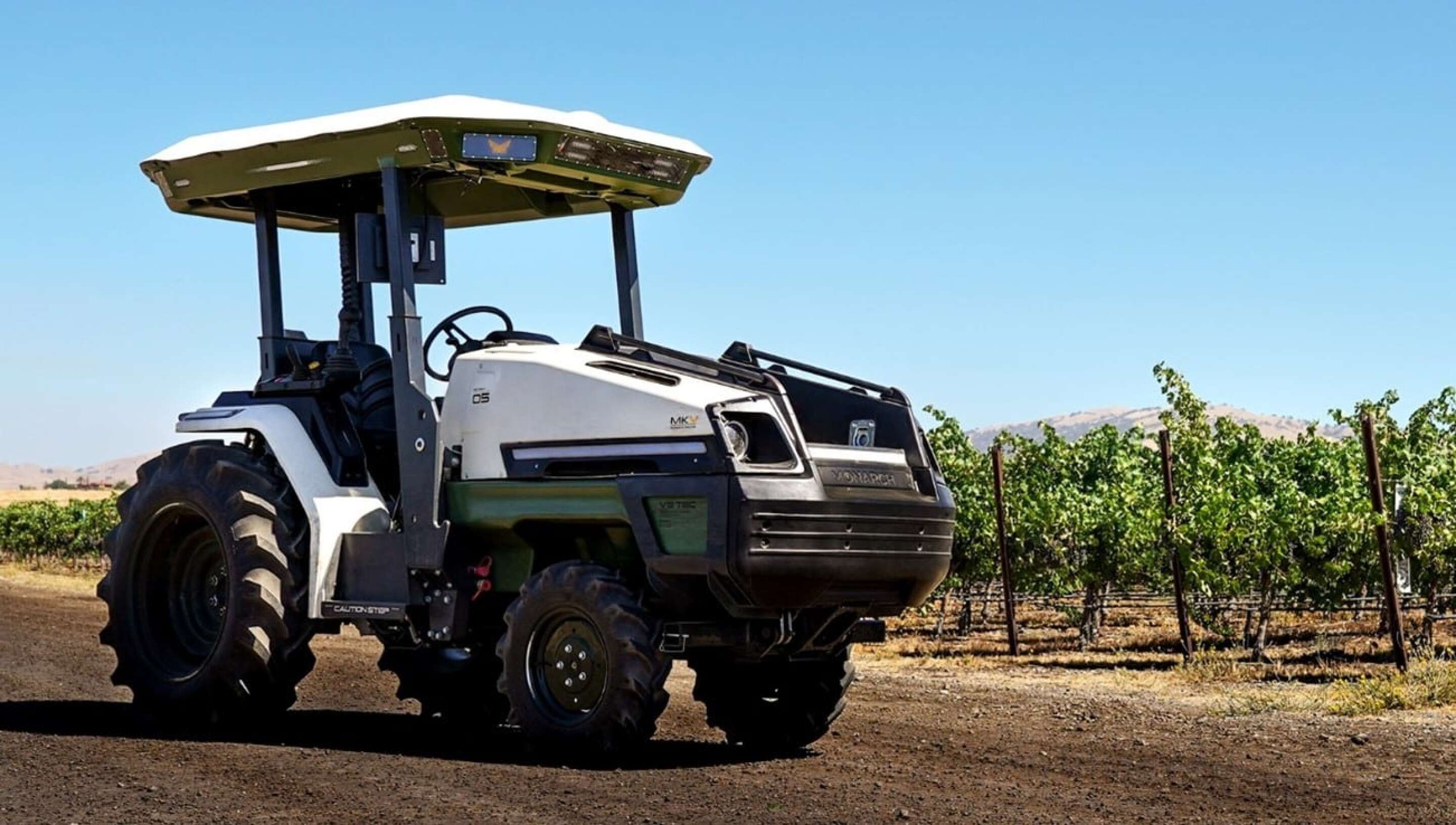 Monarch launches first commercial "driveroptional" electric tractor