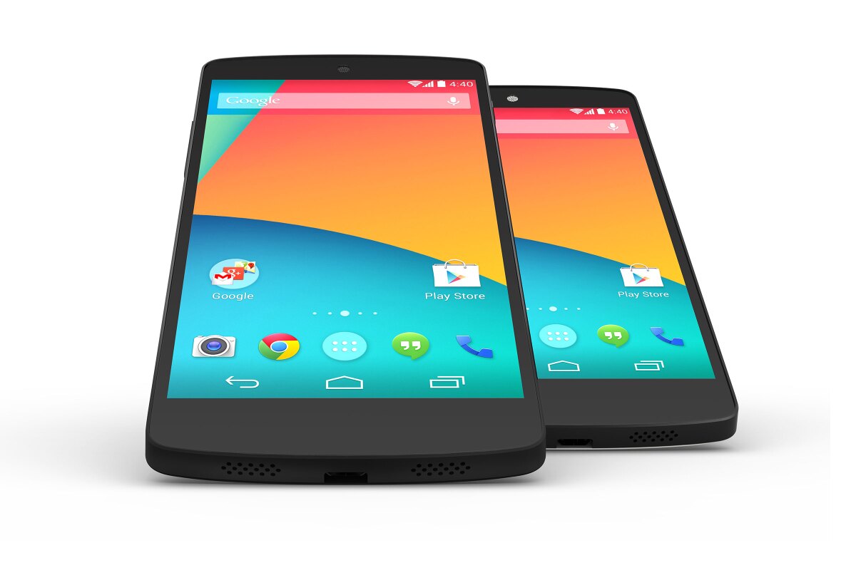 The Nexus 5 is the first device to ship with KitKat