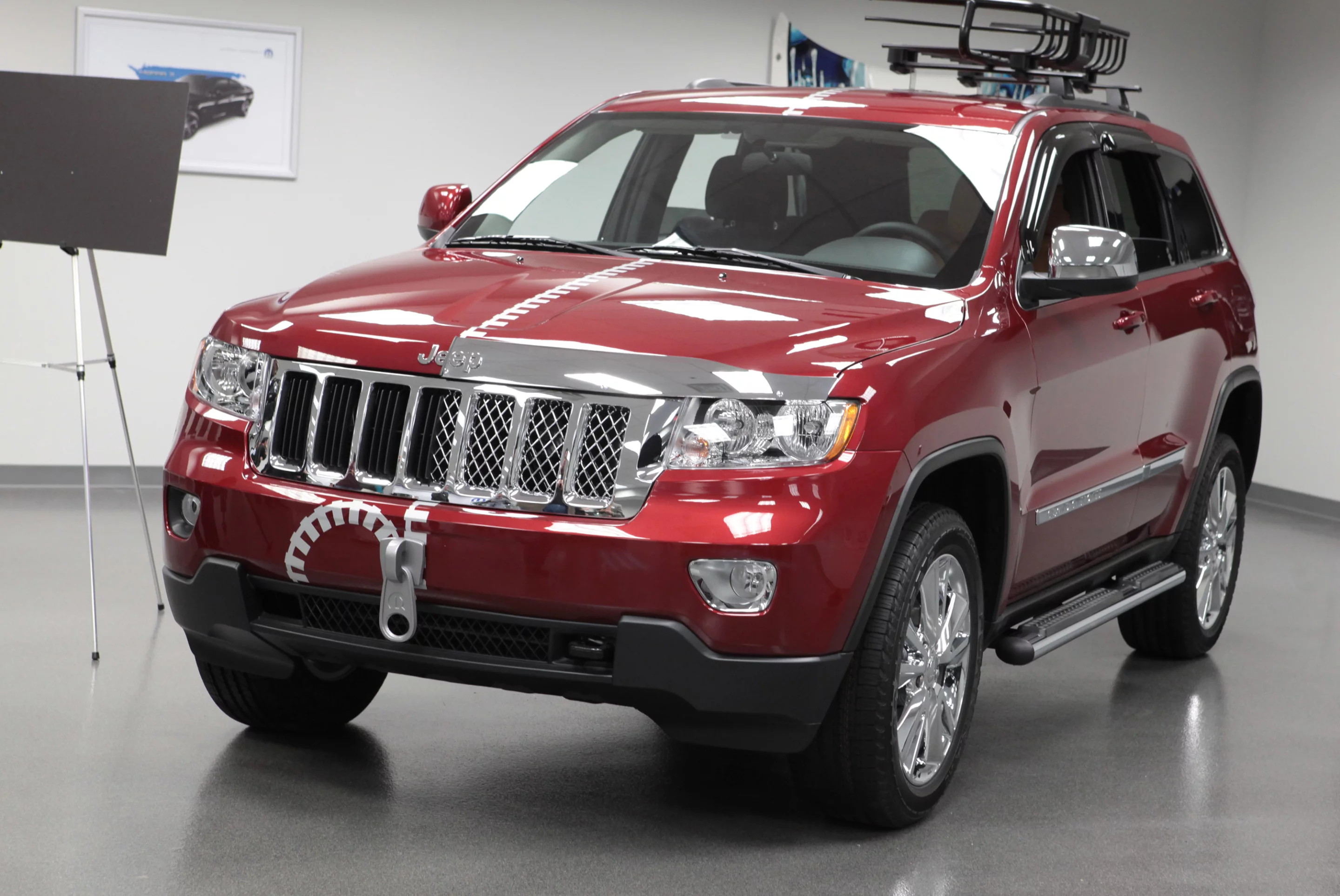 The Jeep Grand Cherokee Half & Half