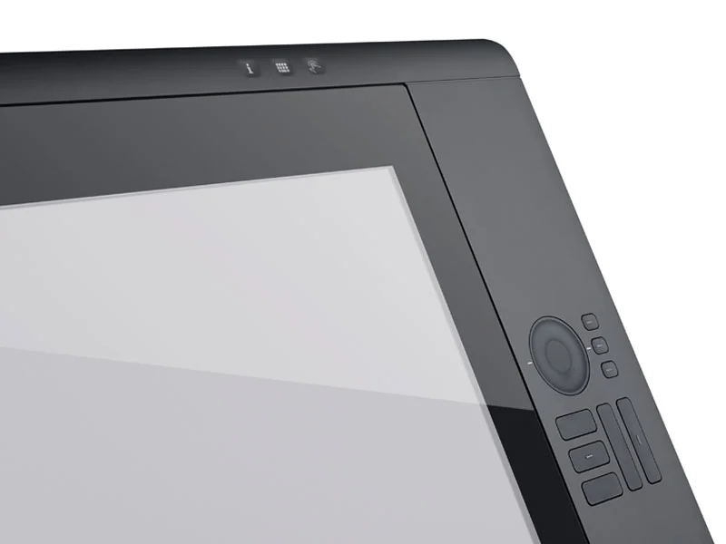 Two Touch Rings which are positioned on either side of the display and can be used to access frequently used shortcut commands and perform time-saving functions