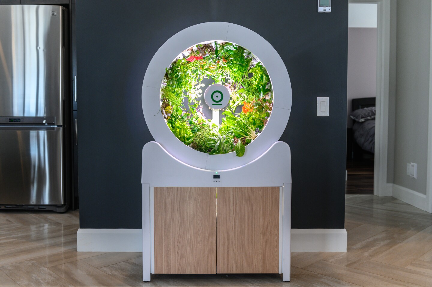 The OGarden Smart measures 53 x 29 x 15 inches