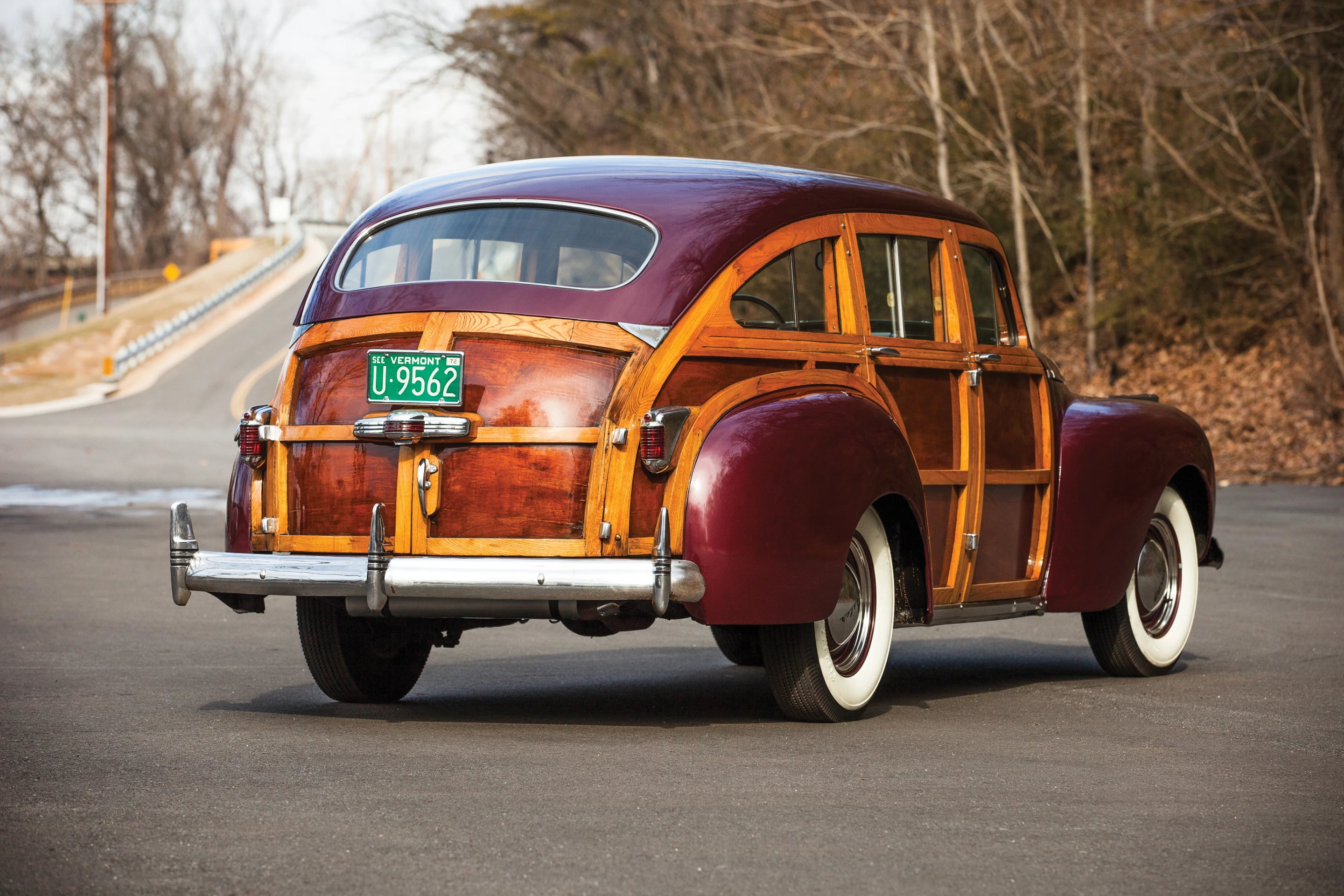 This nine-passenger station wagon was owned by Glenn Gould of the Wells Auto Museum for over 50 years