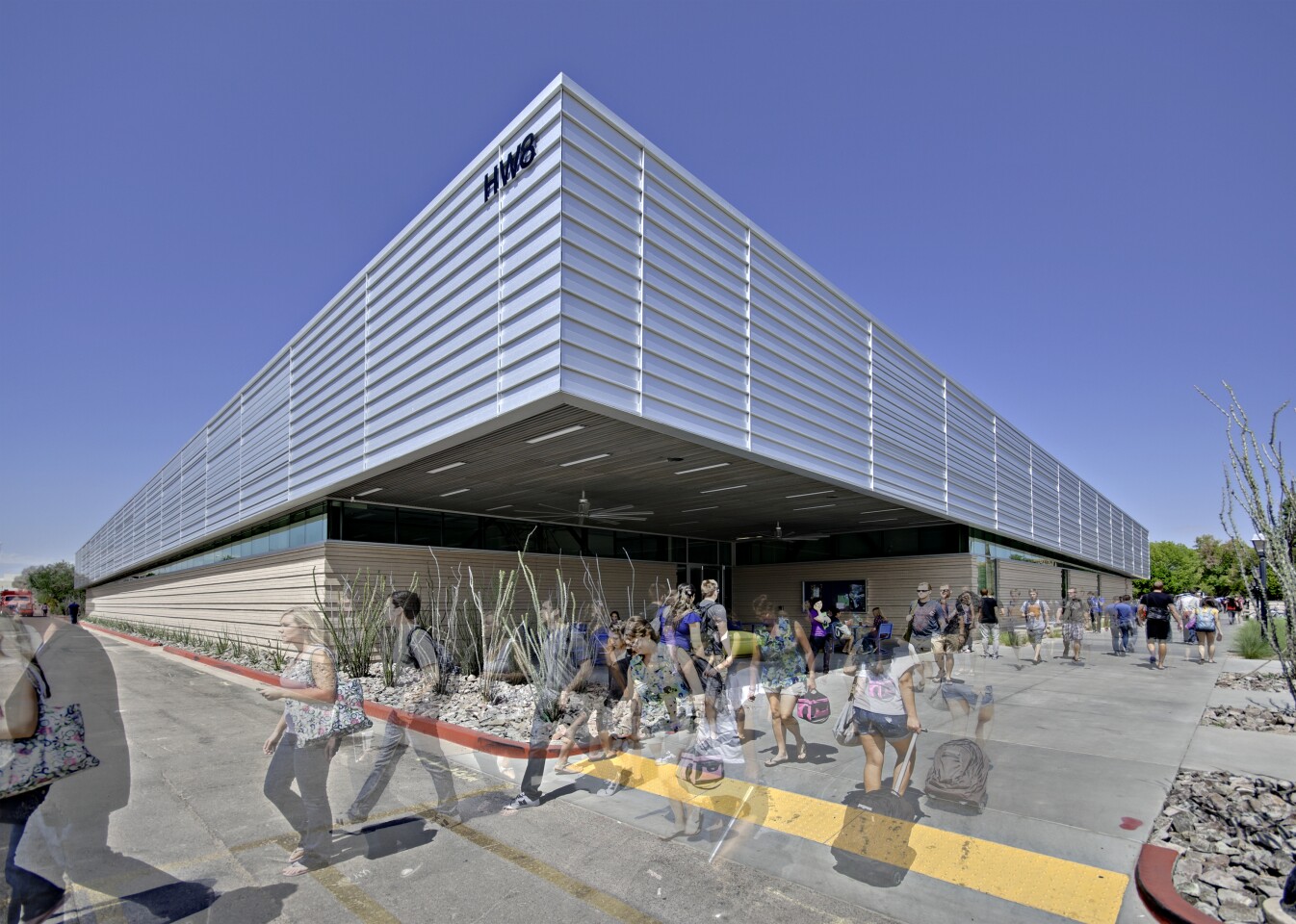 Mesa Community College Health Wellness Building, by SmithGroupJJRR (Photo: Liam Frederick)