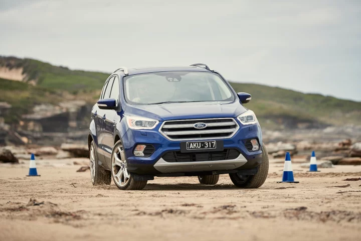 2017 Ford Escape: fun on the beach, although most will never go there