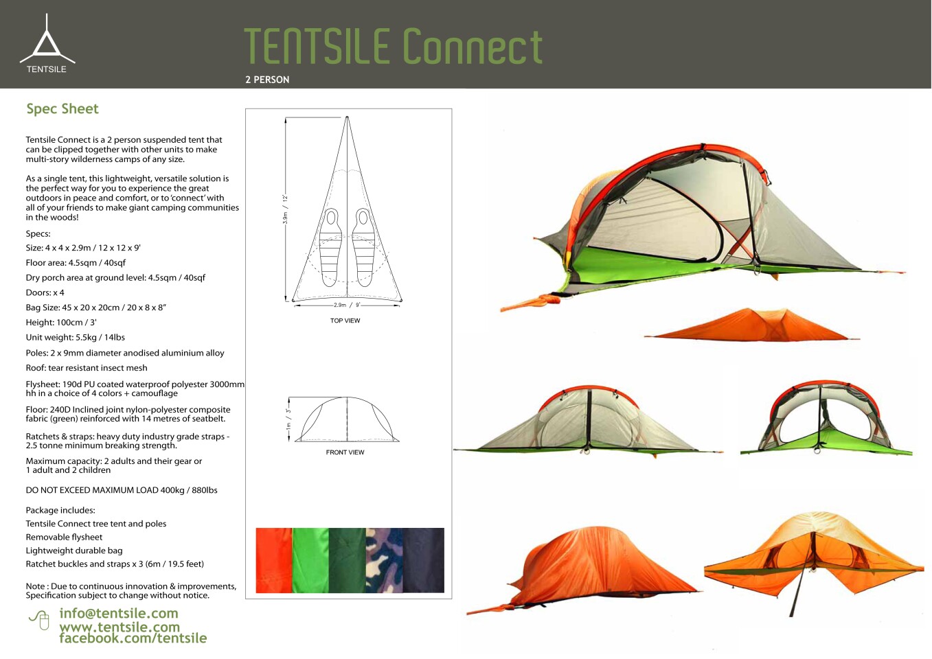 Tentsile unveils its smallest, lightest, and most affordable tree tent