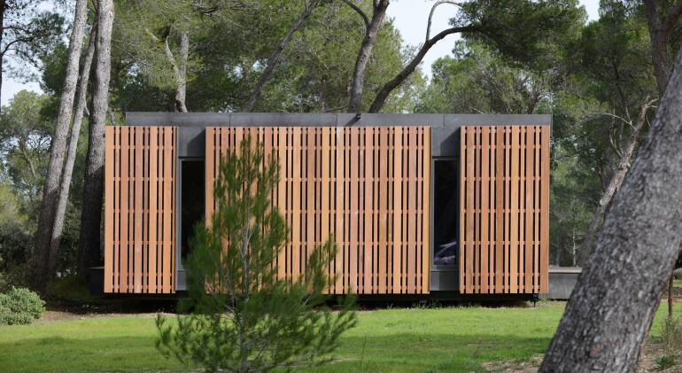 Pop-Up House meets the very exacting Passivhaus energy standard (Photo: Elisabeth Montagnier)