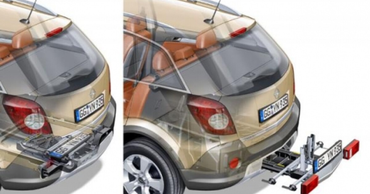 Opel S Flex Fix Integrated Bike Carrier System