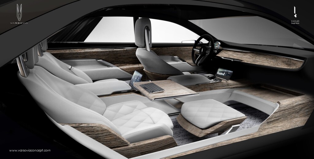 No passenger seat means there's legroom aplenty