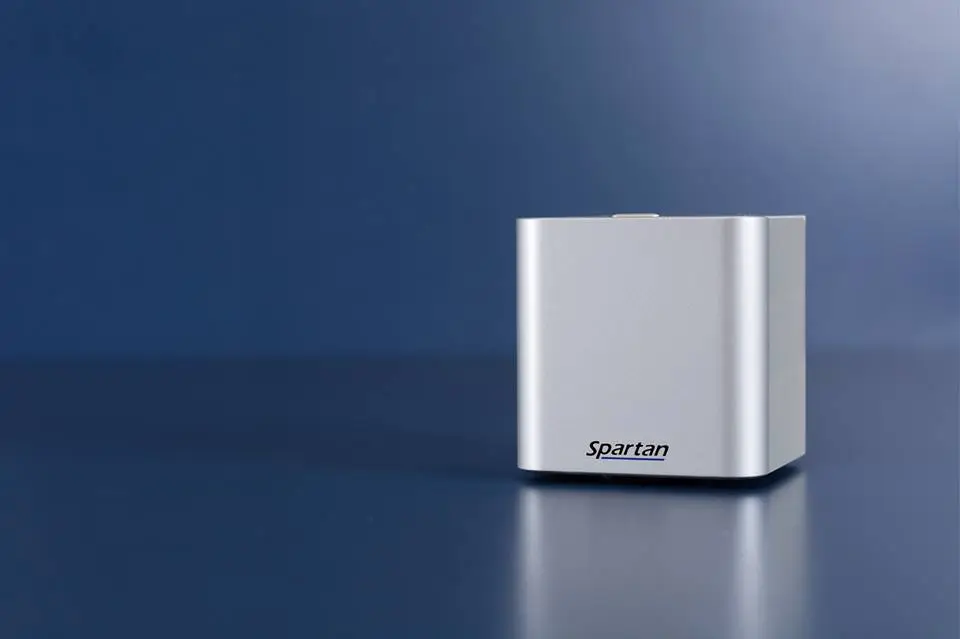 Measuring 4 inches per side (101 mm), the Spartan Cube is claimed to be the world's smallest DNA analyzer