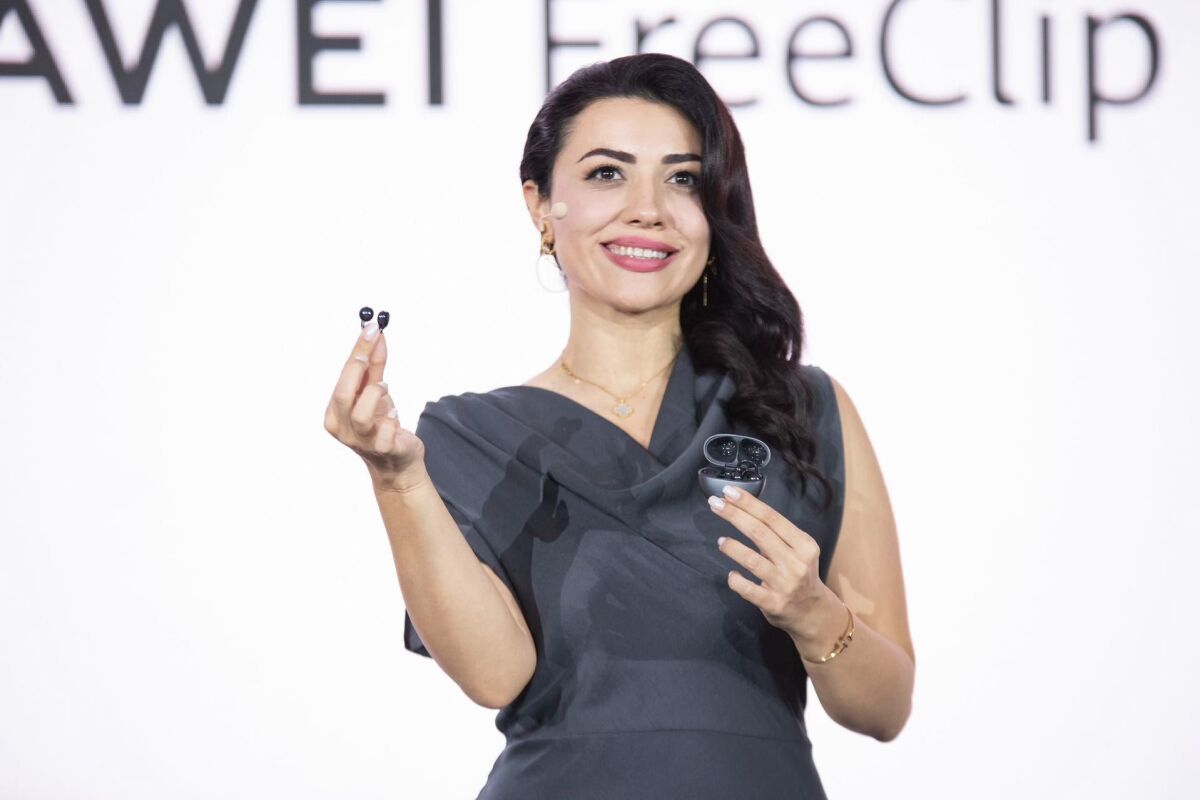 Huawei goes high fashion with clip-on open-ear TWS earphones