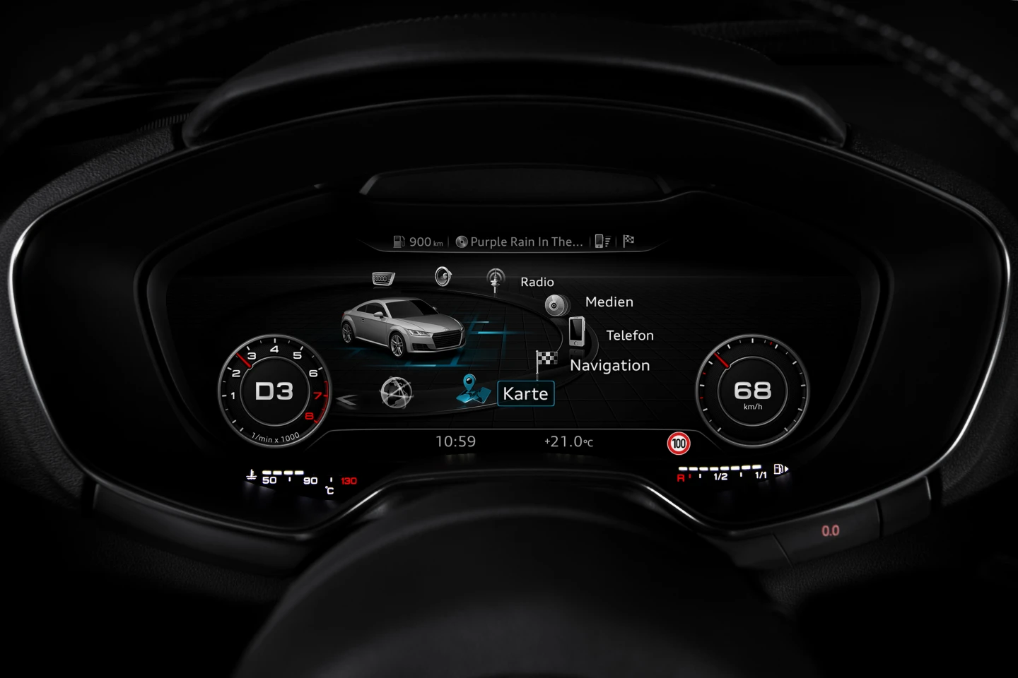 The screen is powered by a quad-core Nvidia processor