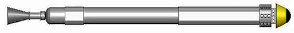 Interorbital Systems' Common Propulsion Module, having a thrust of 6000 pounds using storable liquid fuel and oxidizer