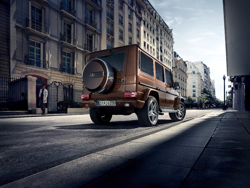 The AMG G 63 now puts out 563 hp