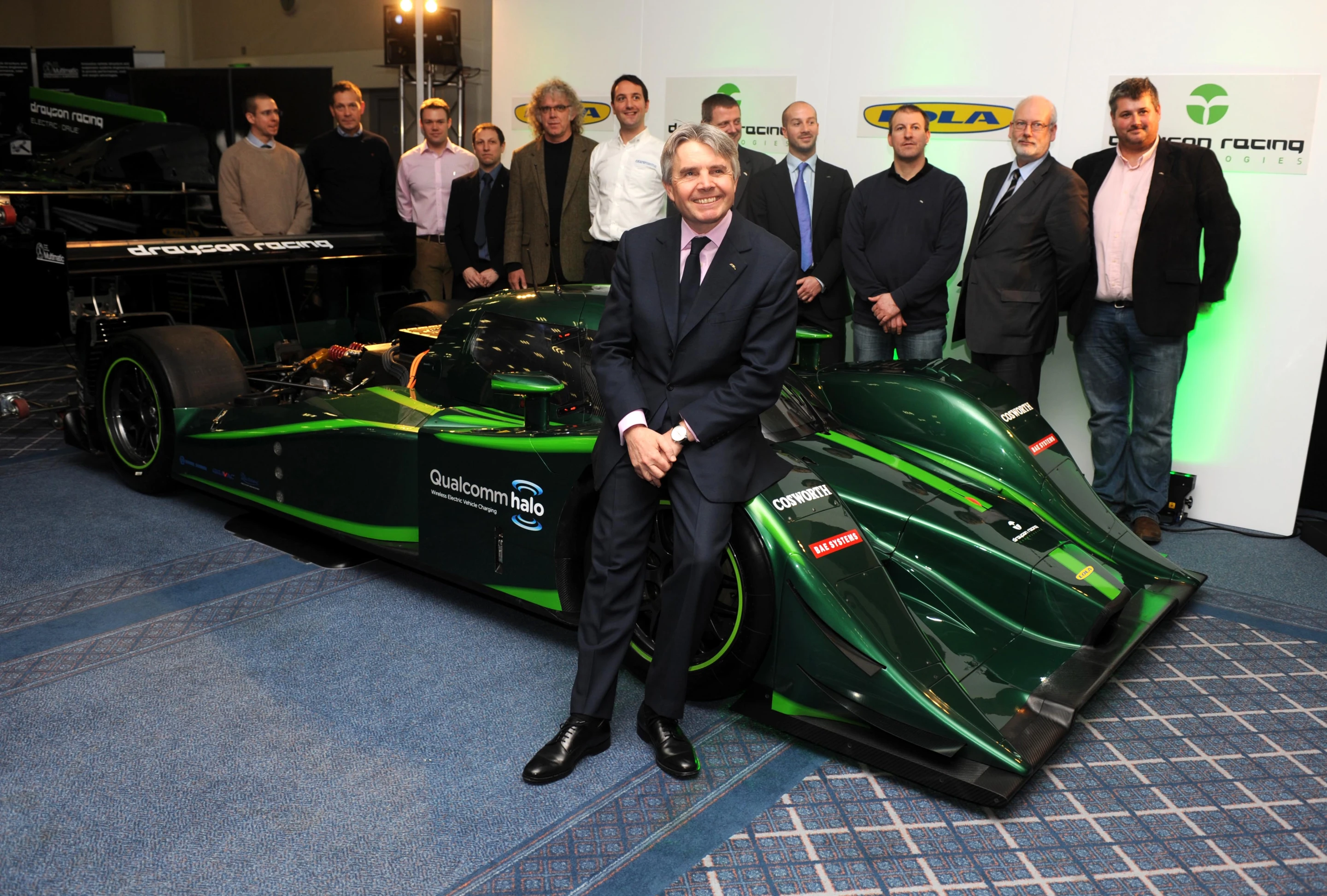 The Lola-Drayson B12/69EV electric racing car features new generation Lithium Nanophosphate battery cells made exclusively by A123 Systems