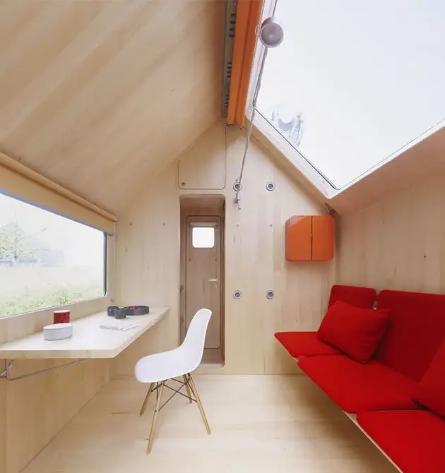 Inside the Diogene, designed by starchitect Renzo Piano