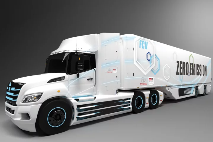 Toyota's fuel cell technology will be paired with Hino's XL Series chassis to create a Class 8 fuel cell electric truck