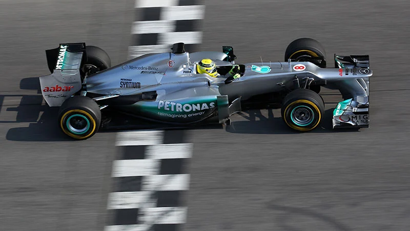 2012 Mercedes AMG Petronas F1 car