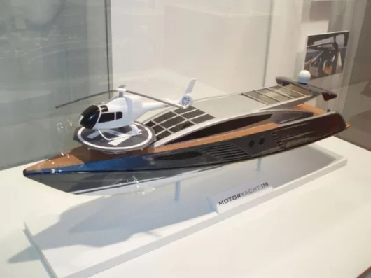 Headland's retractable helipads for yachts