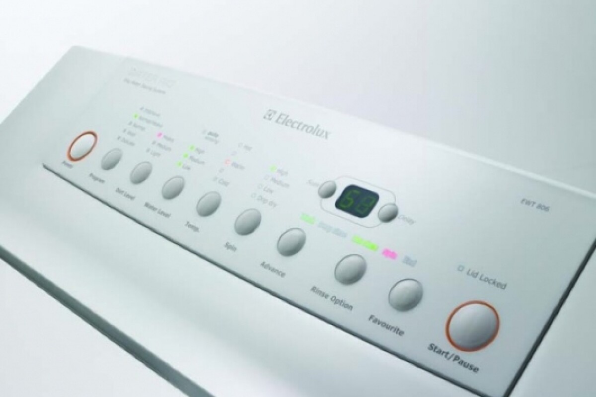 Water saving Water Aid Top Load Washer from Electrolux